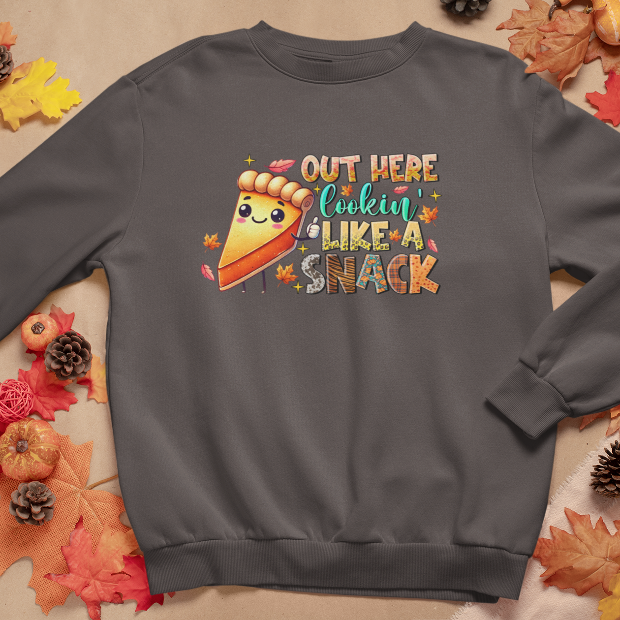 Snack Attack Graphic Sweatshirt