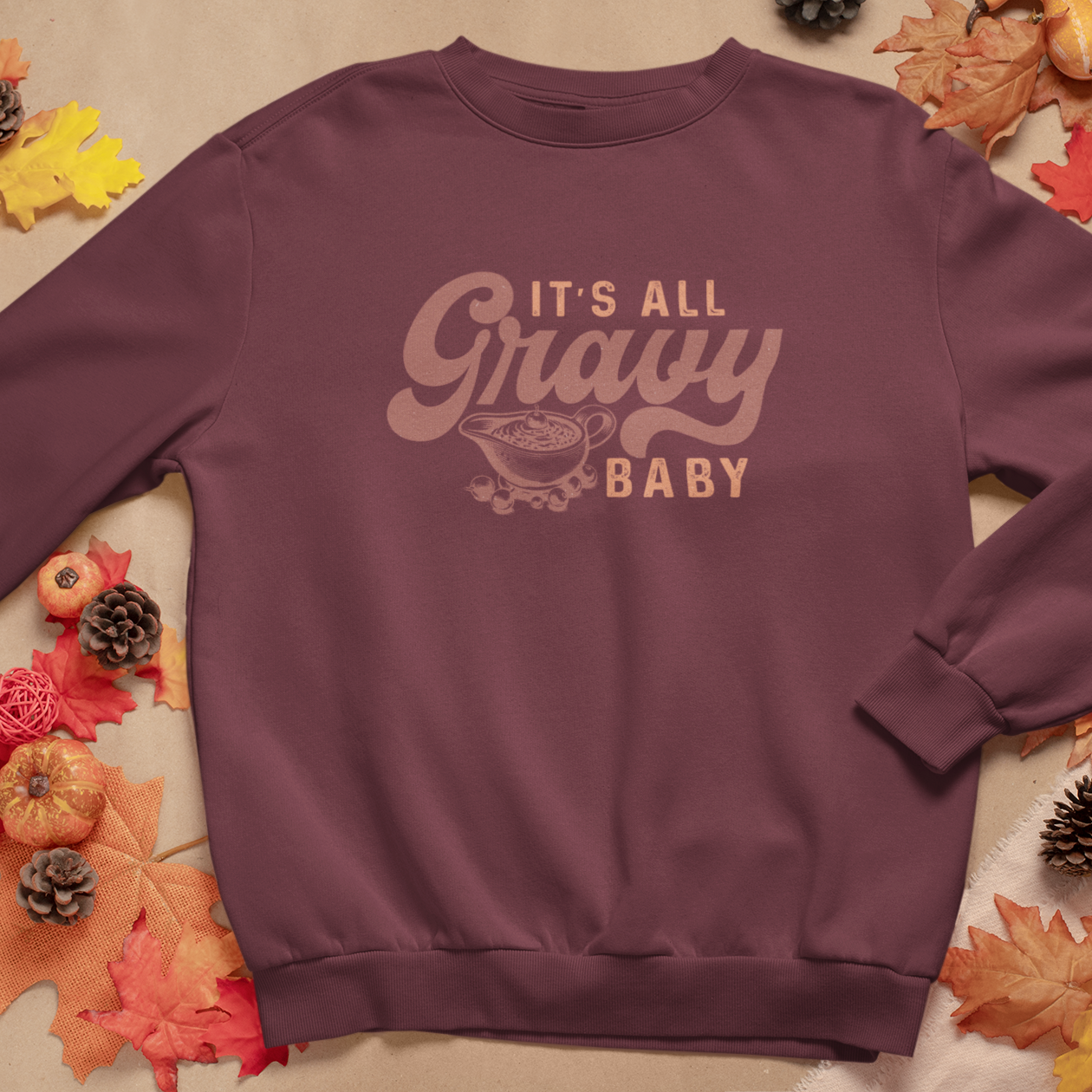Gravy Baby Graphic Sweatshirt