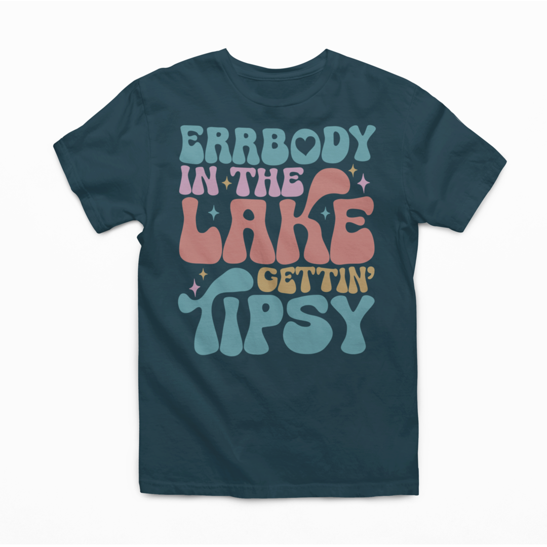 Everybody In The Lake Graphic Tee