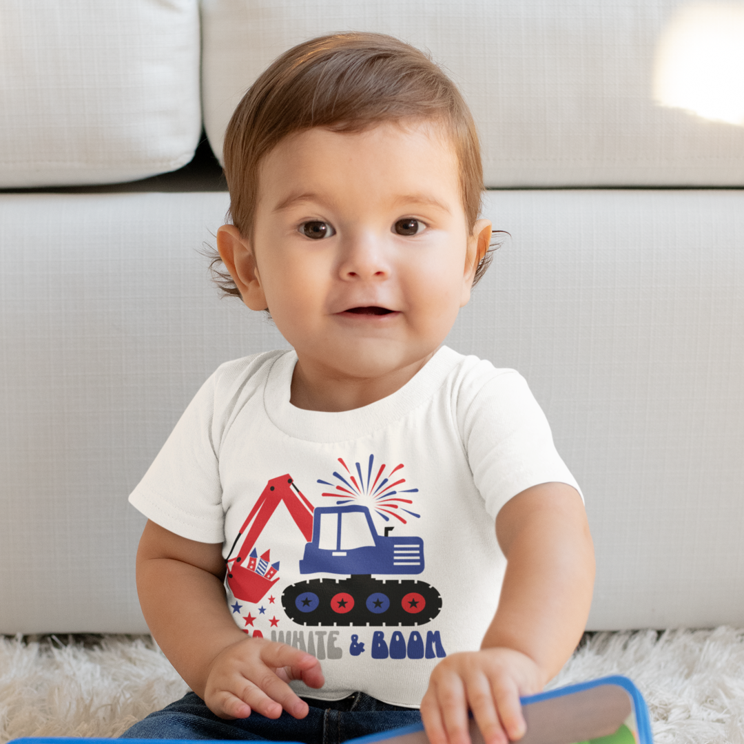 Red White & Boom Infant Bodysuit