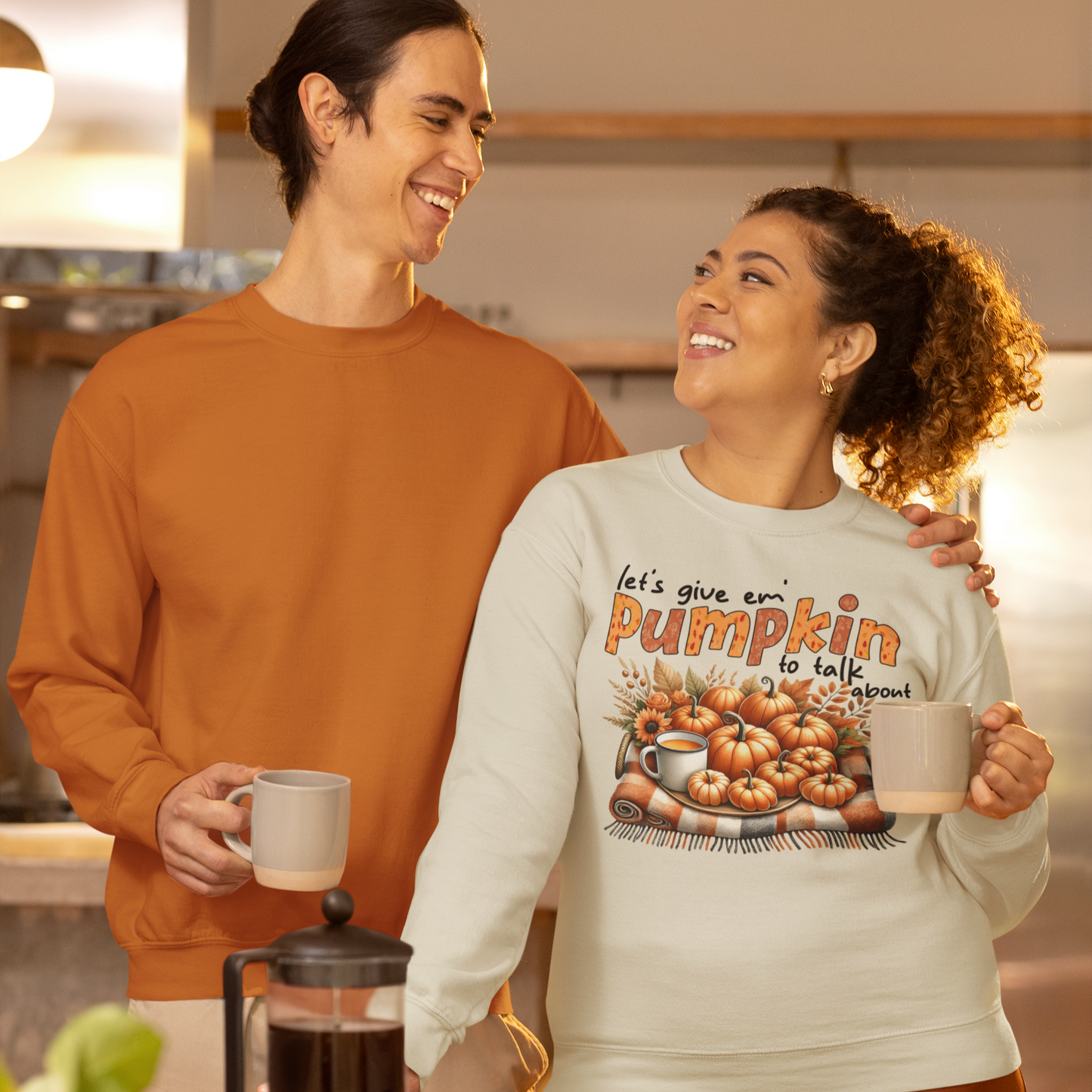 Pumpkin Talk Graphic Sweatshirt