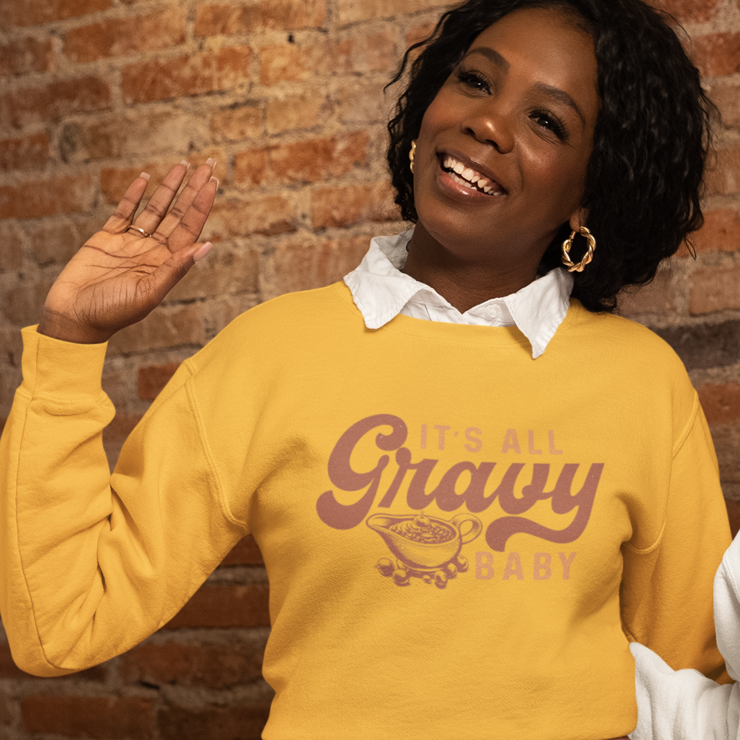 Gravy Baby Graphic Sweatshirt