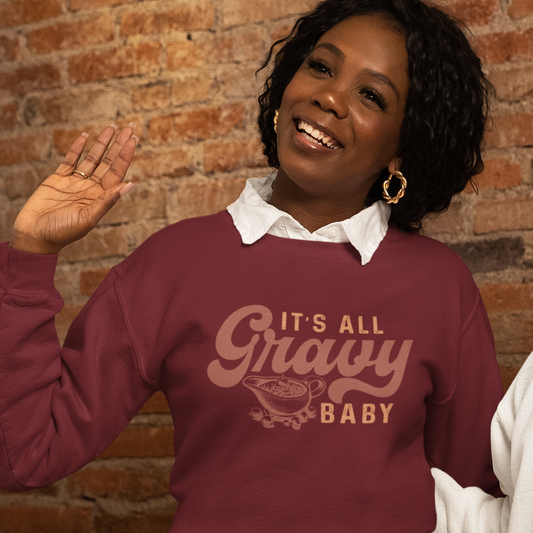 Gravy Baby Graphic Sweatshirt
