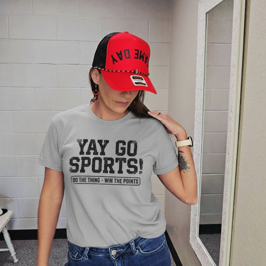 Yay Sports Adult Graphic Tshirt