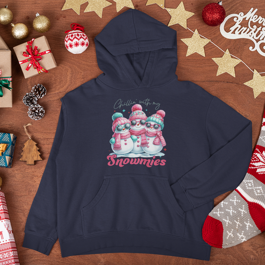 Chillin' With My Snowmies Youth & Toddler Hoodie