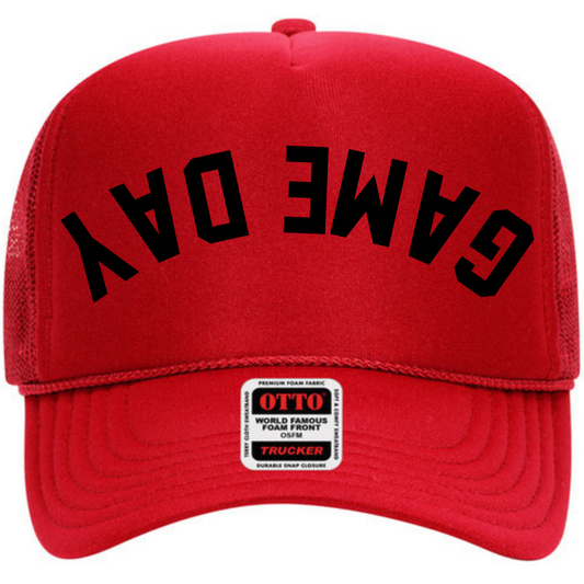 Game Day Upside Down Trucker Hat