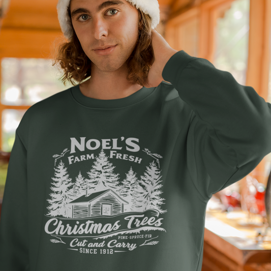 Noel’s Farm Fresh Trees Graphic Sweatshirt