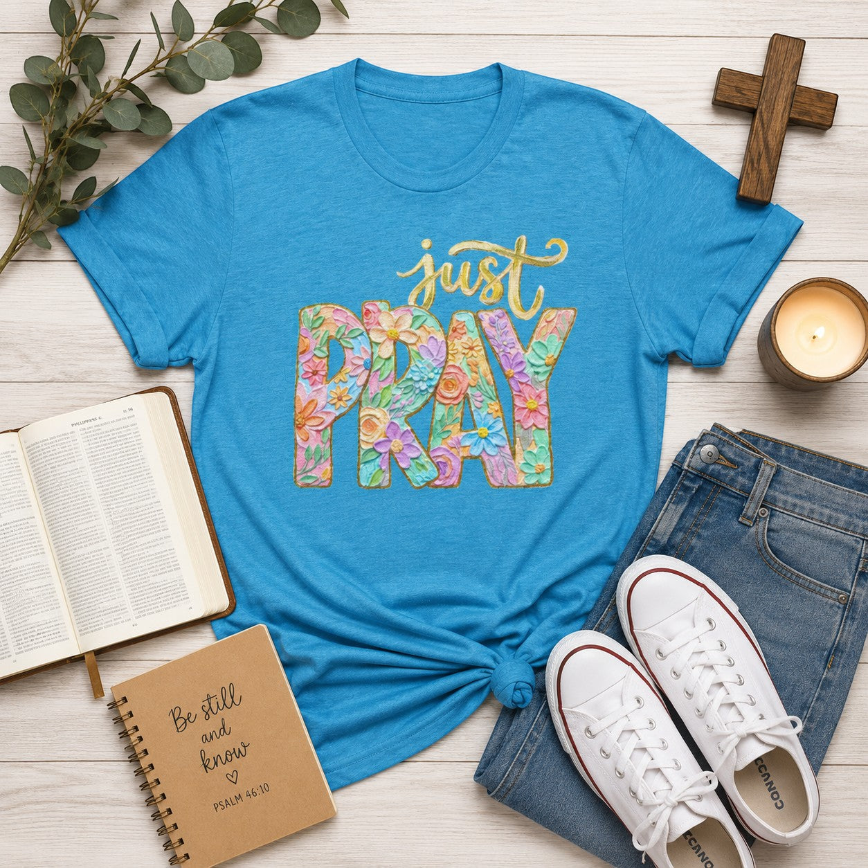 Tea Shirt Shoppe Wholesale blue 100% cotton graphic t-shirt with